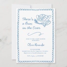 Bun in der Oven Baby Dusche Einladung