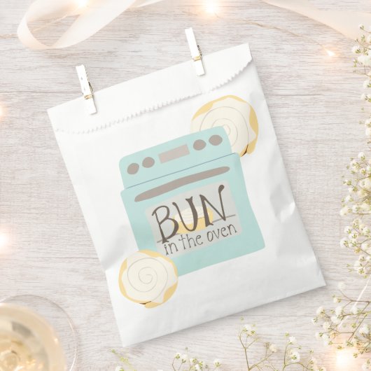 Bun in der Oven Baby Dusche Geschenktütchen (Ausgeschnitten)
