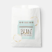 Bun in der Oven Baby Dusche Geschenktütchen (Vorderseite)