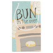 Bun in der Oven Baby Dusche Kleine Geschenktüte (Rückseite)