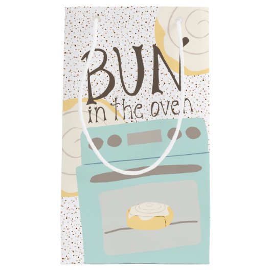Bun in der Oven Baby Dusche Kleine Geschenktüte (Vorderseite)