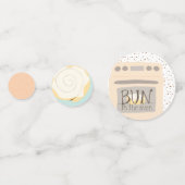 Bun in der Oven Baby Dusche Konfetti (Vorderseiten)