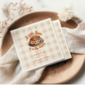 Bun in der Oven Baby Dusche Serviette