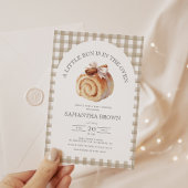 Bun in der Oven Bow Baby Dusche Einladung