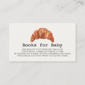 Bun in Oven Bakery Pastries Book Request Begleitkarte (Vorderseite)