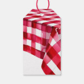 Bun in Oven GRILLEN Burger on Grill Baby Shower Geschenkanhänger (Rückseite)