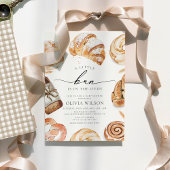 Bun in Oven Kitchen Theme Baking Baby Dusche Einladung