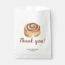 Bun in the oven Baby Shower Thank you Geschenktütchen