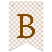 Bun In The Oven Baby Shower Wimpelkette (Zweite Fahne)