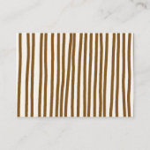 Bun in the oven baking baby shower book request begleitkarte (Rückseite)