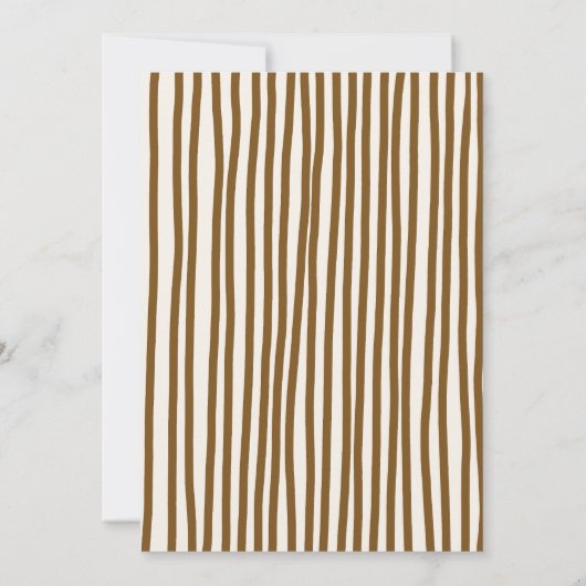 Bun in the oven baking baby shower einladung (Rückseite)