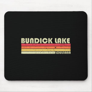 Bun Lake Louisiana Lustige Angeln Camping Sommer Mousepad