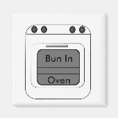 Bun N the Oven Magnet (Vorne)