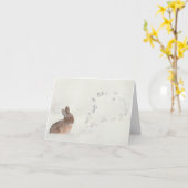 Bunbun Valentiner-Karte 2020 Karte (Gelbe Blume)