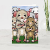 Bunch of Rats Greeting Card Karte (Vorderseite)