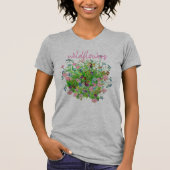 Bunch Wildflowers Gray shirt  (Vorderseite)