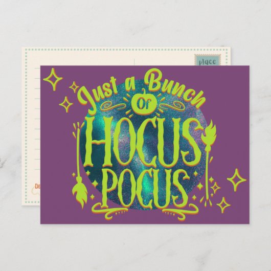 Buncha Hocus Pocus Postkarte (Vorne/Hinten)
