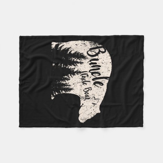 Buncle - They Call Me Buncle - The Uncle Funny  Fleecedecke (Vorderseite (Horizontal))