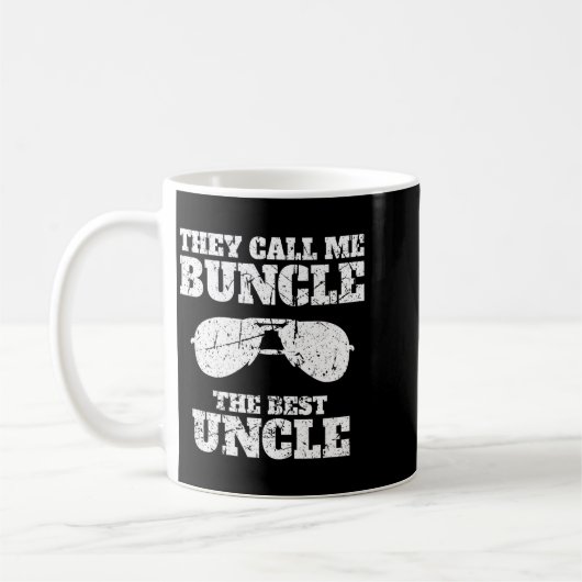 Buncle - They Call Me Buncle - The Uncle Funny  Kaffeetasse (Links)