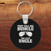Buncle - They Call Me Buncle - The Uncle Funny  Schlüsselanhänger (Vorderseite)