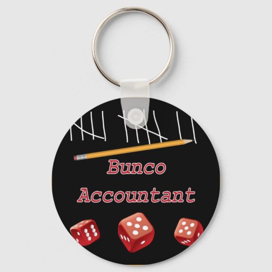Bunco Accountant Schlüsselanhänger (Vorderseite)