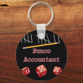 Bunco Accountant Schlüsselanhänger (Vorderseite)