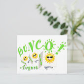 Bunco August Postkarte (Stehend Vorderseite)