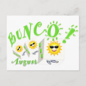 Bunco August Postkarte (Vorderseite)