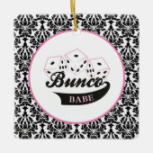 Bunco Babe Christmas Ornament (Vorderseite)