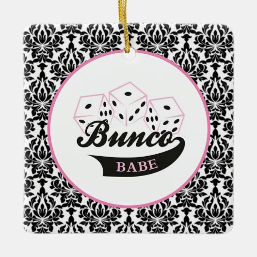Bunco Babe Christmas Ornament (Vorderseite)