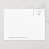 Bunco Babe Einladungspostkarte (Rückseite)