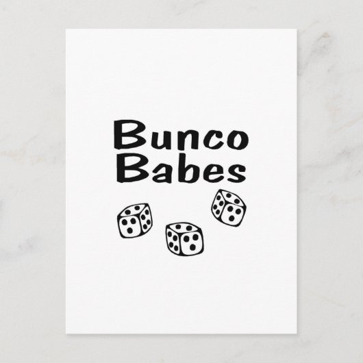 Bunco Babes Postkarte (Vorderseite)