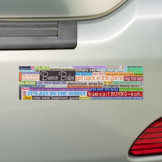 Bunco Baby Autoaufkleber (Auf Auto)