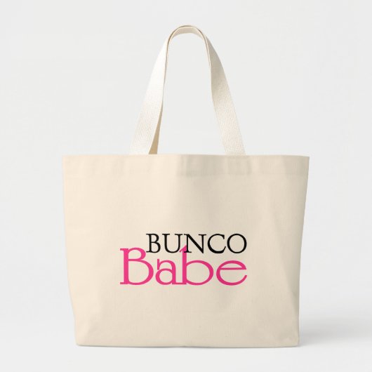 Bunco Baby Jumbo Stoffbeutel (Vorne)