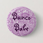 Bunco Baby mit Blumen-Knopf Button (Vorderseite)