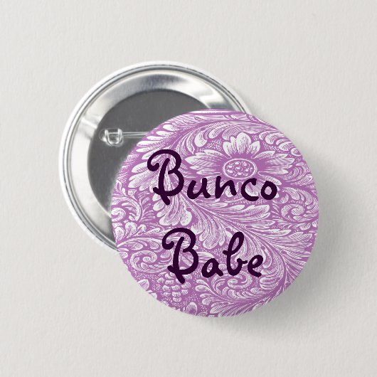 Bunco Baby mit Blumen-Knopf Button (Vorne & Hinten)