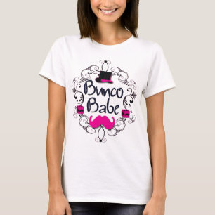 Bunco Baby mit rosa Zylinder und dem rosa T-Shirt