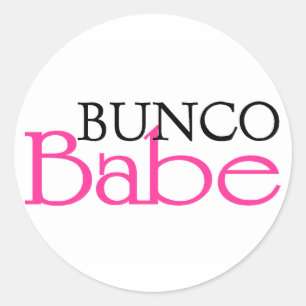 Bunco Baby Runder Aufkleber