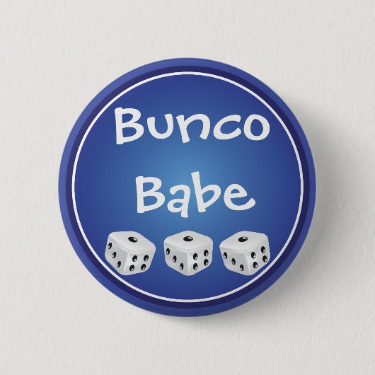 Bunco Baby-Würfel Button (Vorderseite)