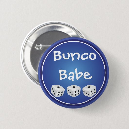 Bunco Baby-Würfel Button (Vorne & Hinten)