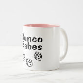 Bunco Babys Zweifarbige Tasse (VorderseiteRechts)