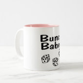 Bunco Babys Zweifarbige Tasse (Vorderseite Links)