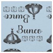 Bunco Bell und Bunco Dice Stoff (Nahaufnahme)