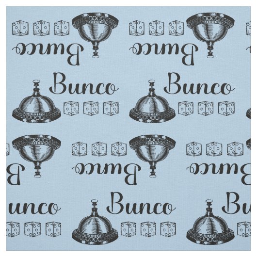 Bunco Bell und Bunco Dice Stoff (Muster)