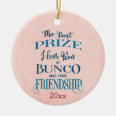 Bunco Best Prize Keramik Ornament (Vorne)