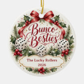Bunco-Beste Freundinnen Keramik Ornament (Vorne)
