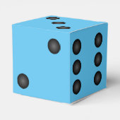 Bunco Blue Dice oder Die Gastgeschenk Geschenkschachtel (Rückseite)