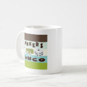 bunco bonkers kaffeetasse (Vorderseite Links)