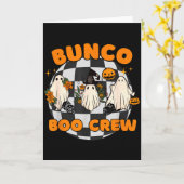 Bunco Boo Crew Bunco Halloween Dice  Karte (Gelbe Blume)