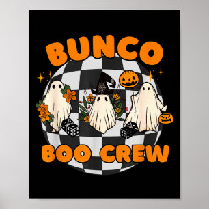 Bunco Boo Crew Bunco Halloween Würfel  Poster